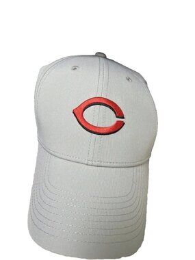 Nike Heritage 86 Cincinnati Reds Hat Dri-FIT Gray Adjustable Baseball Cap NWT